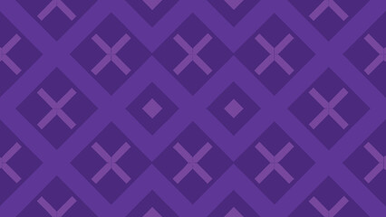 Seamless geometric pattern in shades of purple creating a modern and decorative design