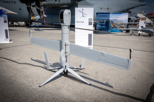 Airbus Flexrotor unmanned aerial system with vertical take-off and landing (VTOL) and long endurance (2025)
