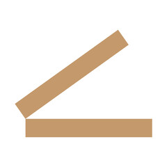 Pizza Box Vector Flat Icon Design