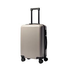 Suitcase isolated on an a empty plain background