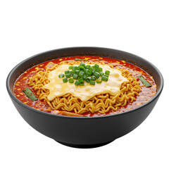 Spicy Cheese Ramen: Delicious Korean Noodle Soup Recipe