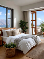 interior of a bedroom