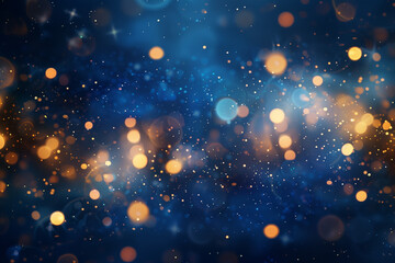 Magical christmas lights background