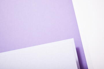 Purple modern geometric 3d background, copy space