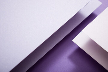 Purple simple 3d background, copy space
