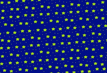 Pattern star blue