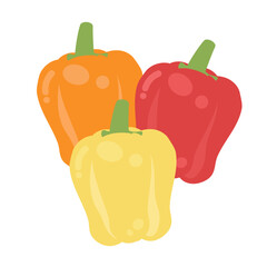 パプリカ　イラストセット