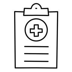 Medicine line vector