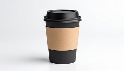 black coffee cup
