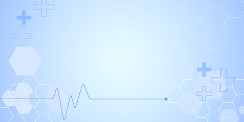 vector healthcare and medical science.futuristic background