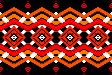 red and black seamless pattern