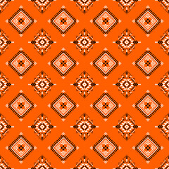 seamless pattern with geometric shapes