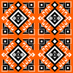 seamless pattern with geometric elements