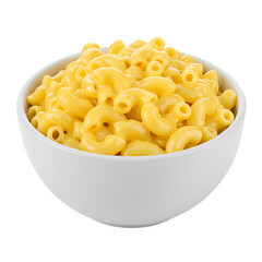 Creamy Macaroni and Cheese isolated on transparent background
