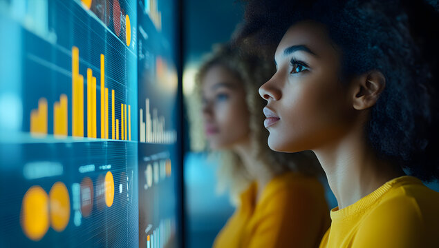 Insight-Based Decision Making, businesses analyzing market trends and data patterns to enhance strategic planning and optimize organizational performance