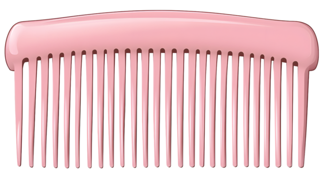 Combing hair bathroom product image clean environment top view personal care