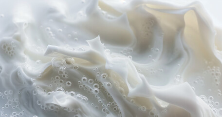 Molten Wax Layers with Frost Texture Minimal Clean Background