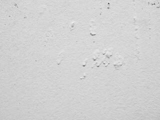 Wall white stucco plaster cement floor background, surface texture grey rough building, blank construction room home backdrop