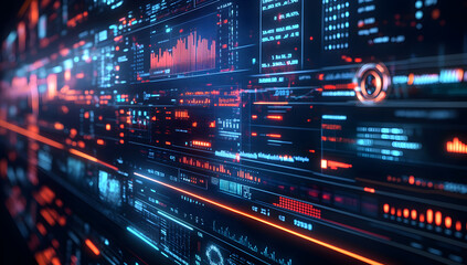 Naklejka premium Detailed Project Performance Metrics and Key Indicator (KPI) Visualizations Showcasing Interactive Dashboards and Scorecards Highlighting Progress and Success Measurements 15486068 2