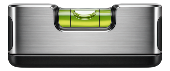 Pocket-sized magnetic torpedo level with a single vial for electricians.