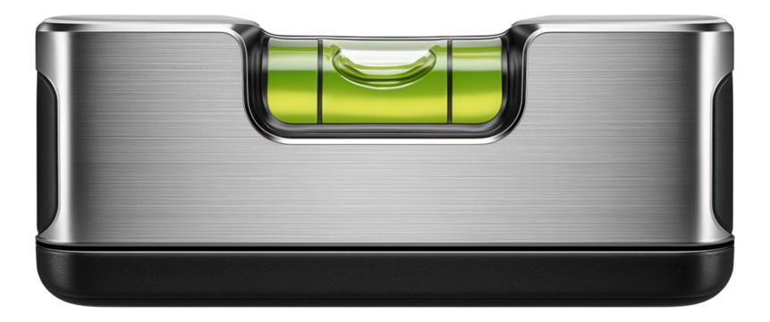 Pocket-sized magnetic torpedo level with a single vial for electricians.