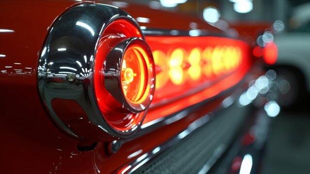 Cool design of car taillights