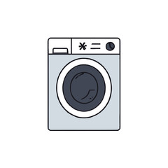 washing machine icon vector