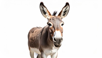Donkey portrait, close-up