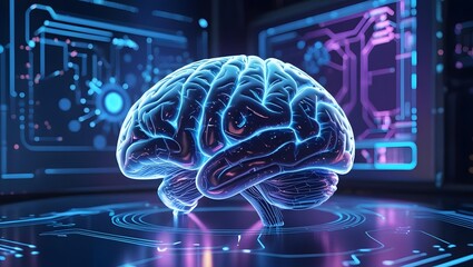 Artificial Intelligence Brain Circuitry Interface and Digital Technology Integration