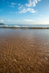 Rajakkamangalam Thurai Beach, Kanyakumari, Tamil Nadu, India.