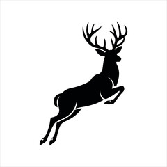 deer silhouette vector