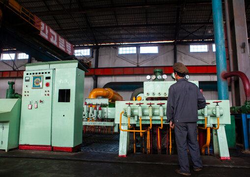 Hungnam nitrogen fertilizer plant, South Hamgyong, Hamhung, North Korea