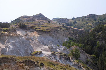 Obraz premium Theodore Roosevelt National Park, South Unit, North Dakota, USA