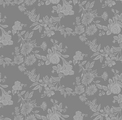 geometrical and mono colour design and paisly allover design