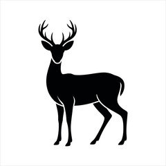 deer silhouette vector