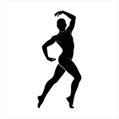 silhouette of a woman