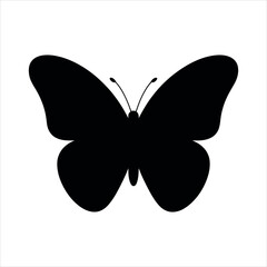 butterfly silhouette vector