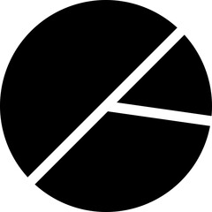 Sleek Circular Diagram with Angular Segments for Data Visualization and Modern Presentation Designs