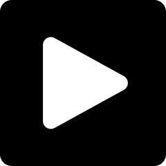 Play Button Icon Start, Begin, Launch, Initiate, Proceed