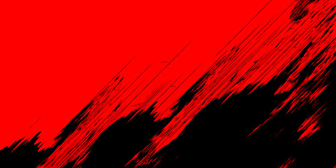 Abstract, textured red and orange clouds paint a grunge pattern across a dark, fiery sunset sky, evoking an old, blood-red backdrop