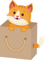 3. The cat in the bag