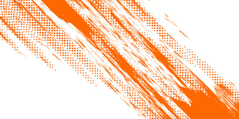 Abstract orange grunge background with digital lines for modern web and business card designAbstract orange grunge background with digital lines for modern web and business card design