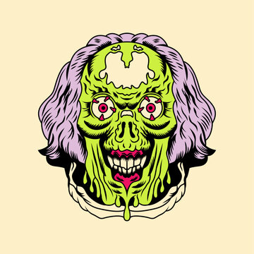 Green Monster Illustration