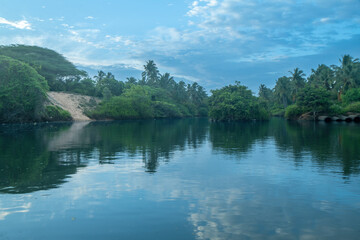 Rajakkamangalam Thurai Beach, Kanyakumari, Tamil Nadu, India.