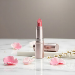 Luxury Lipstick, Elegant and Glamorous, EDL for High-End Beauty Branding and Cosmetic Product Promotions.