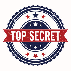 Top Secret Stamp - Confidential Document Seal