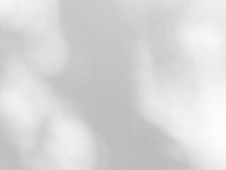 Light land shadow on a blank gray wall