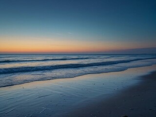 Fototapeta premium sunset on the beach