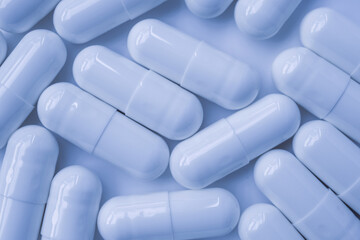 medicine pills capsule background close up