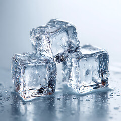 Obraz premium Melting Ice Cubes